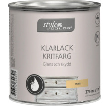 Klarlack för kritfärg i burk