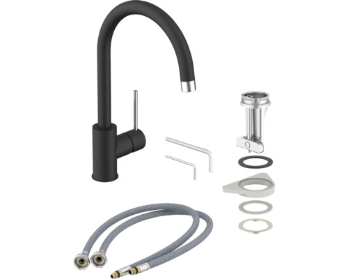 Köksblandare med tillbehör