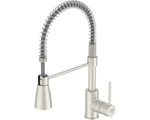 Köksblandare med spiralfjäder och pip