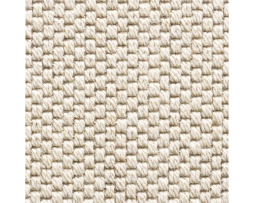 Heltäckningsmatta Cado FB112 beige 400cm bred (metervara) Närbild av en vävd matta