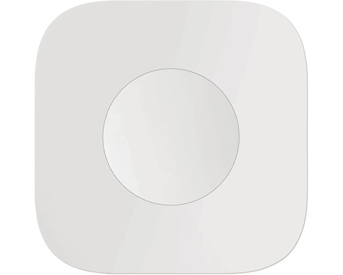 Fyrkantig knapp med rund knapp