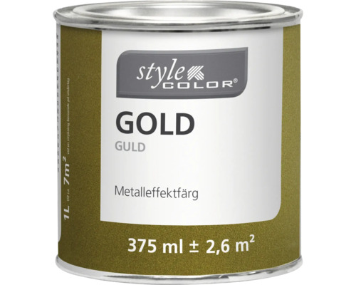 Style Color Gold metalleffektfärg i burk
