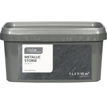 Style Color Metallic Storm färg, antracit, 1 liter