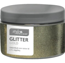 Glittertillsats guld för väggfärg