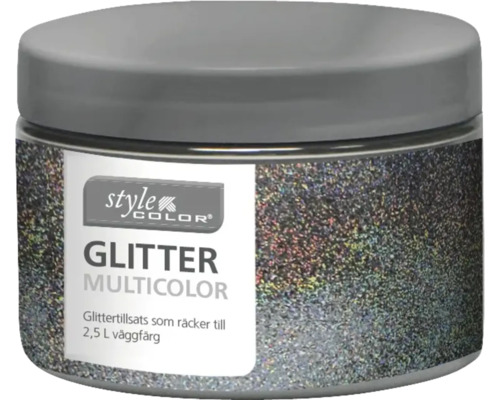 Glittertillsats Flerfärgad för väggfärg
