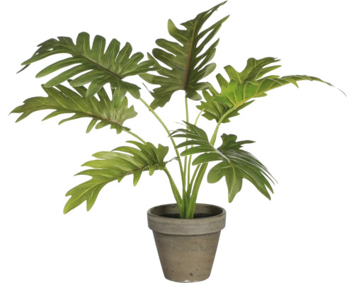 Konstgjord krukväxt i en kruka