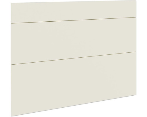 Detaljvy av en möbelfront med horisontella dekorlister