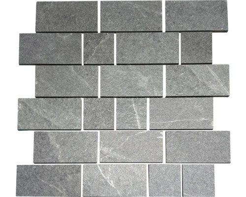 Mosaikplattor av natursten med stenutseende