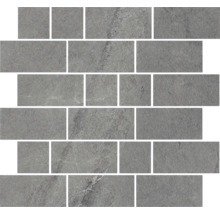 Mosaikplatta med stenutseende för vägg- och golvbeläggning