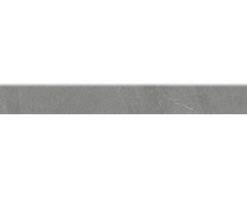 Sockel MIRAVA narvik silver grå 60x7,5x0,85 cm Grått golvplatta