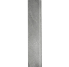 Grå trappstegsplatta med tre spår