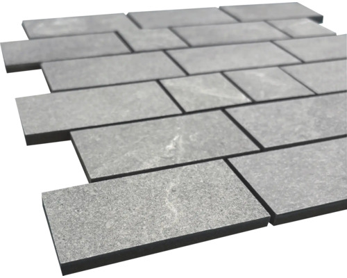 Mosaikplattor av stengods i liggande format