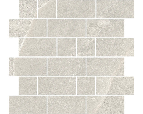 Rektangulär mosaik av stengods