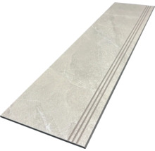 Trappsteg av keramik med tre spår