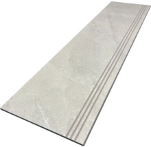 Keramisk trappsteg med räfflad yta