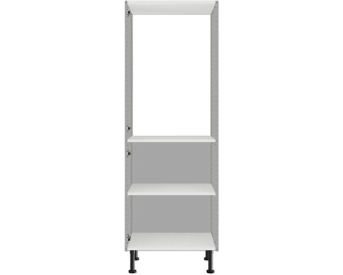 Hyllsystem med tre hyllor och fötter