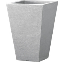 Fyrkantig blomkruka i plast