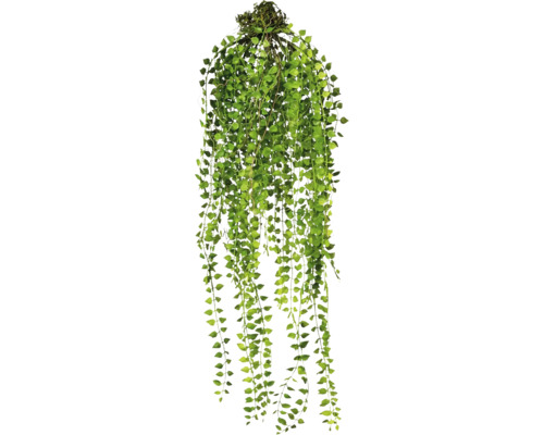 Konstgjord hängväxt med små blad