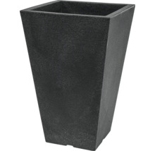 Fyrkantig blomkruka av plast