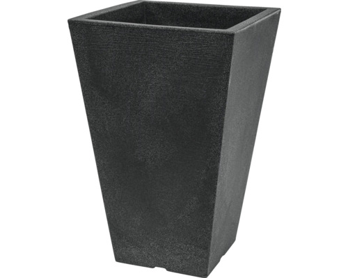 Fyrkantig blomkruka av plast