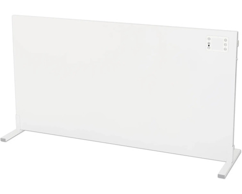 Infraröd värmepanel EUROM Mon Soleil Display 113 cm 650 W vägg WiFi Vit stående värmare med reglage