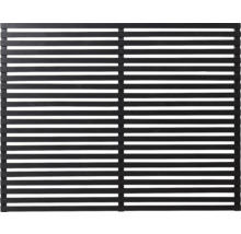 Insynsskyddat stängselelement med horisontella lameller