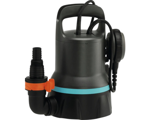 Dränkbar pump för smutsvatten med kabel och handtag