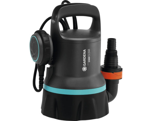 Gardena dränkbar pump för rent vatten 9000 Clear för vattentransport