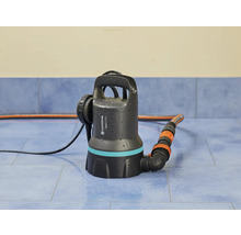 Gardena smutsvattenpump för dränering av förorenat vatten.