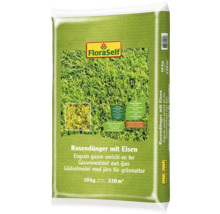 Gräsmattegödsel med järn i en 10 kilograms förpackning för upp till 330 kvadratmeter