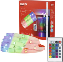 Brilo LED-strip 20 meter med fjärrkontroll