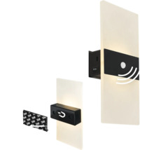 Magnetisk LED-vägglampa med fästmaterial