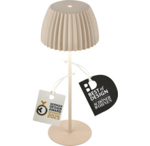 Dekorativ bordslampa med utmärkelserna German Design Award Winner 2025 och Best of Design Schöner Wohnen