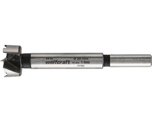 Wolfcraft Forstnerborr med en diameter på 20 millimeter