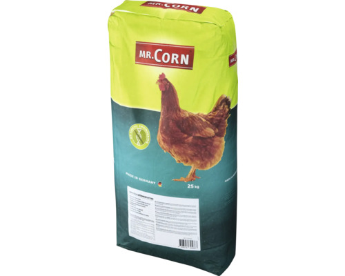 Mr. Corn Fjäderfäfoder, 25 kg säck