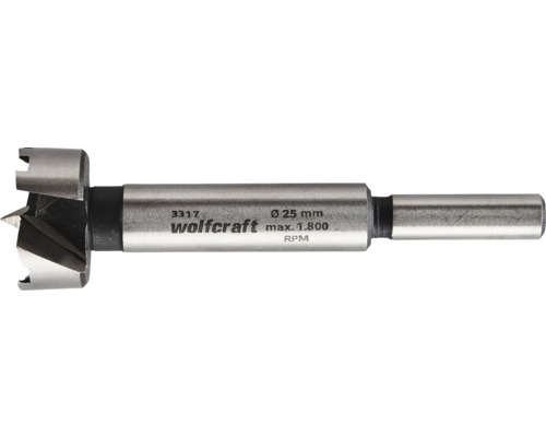 Wolfcraft Forstnerborr, diameter 25 millimeter