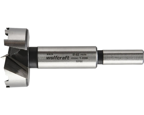 Wolfcraft Forstnerborr, diameter 40 mm