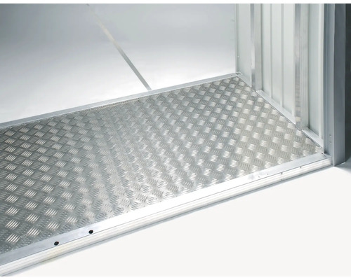 Golvplatta av durkplåt