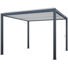 Pergola med lamelltak för utomhusbruk