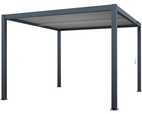 Paviljong med ram och tygtak för trädgården