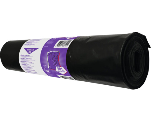 Rulle med sopsäckar, 60 liter, 62 x 75 cm