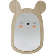 Dekorativ spegel med kaninöron för barnrum