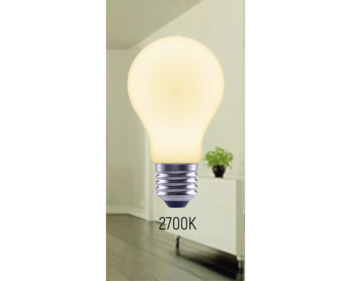 Glödlampa med 2700 Kelvin ljusfärg