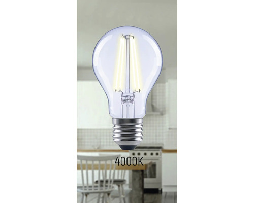 Klar LED-lampa med 4000 Kelvin