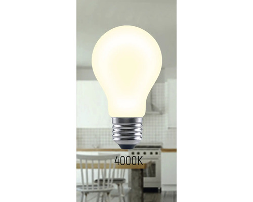 Glödlampa med en färgtemperatur på 4000 Kelvin
