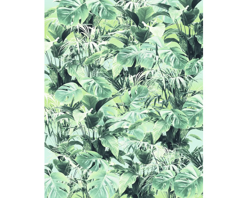 Illustration av tropiska blad för väggdekoration