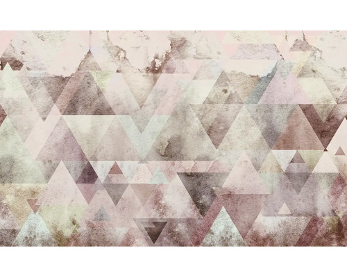 Geometriskt tapetmönster med trianglar