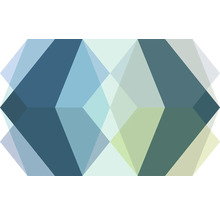 Abstrakt geometriskt mönster med trianglar och romber