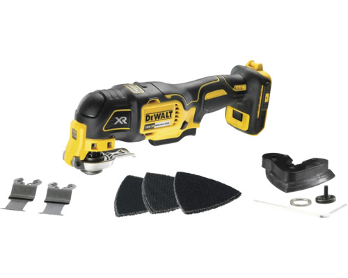 DeWalt batteridrivet multiverktyg med tillbehör