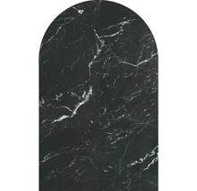 Arched platta med marmorlook